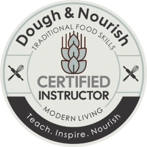 Certified Instructors badge for Dough and Nourish